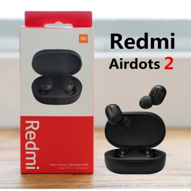 Xiaomi Redmi AirDots 2 AirDots s Redmi true wireless Bluetooth headset fones de ouvido com redução de ruído invisível My Store