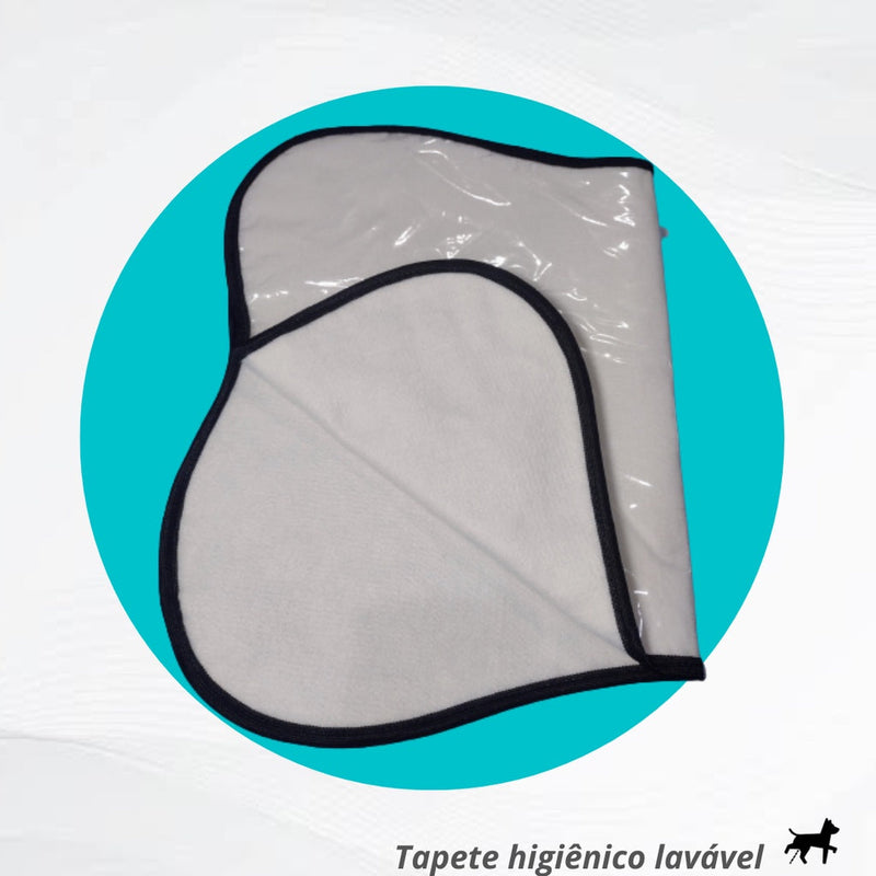 Tapete Higienico lavável para cachorros, reutilizável impermeável para pets 01 UN. My Store