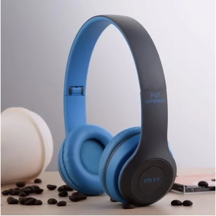 Fone P47 Headphone Sem Fio Estéreo Redução de Ruídos Bluetooth 5.0 Universal My Store