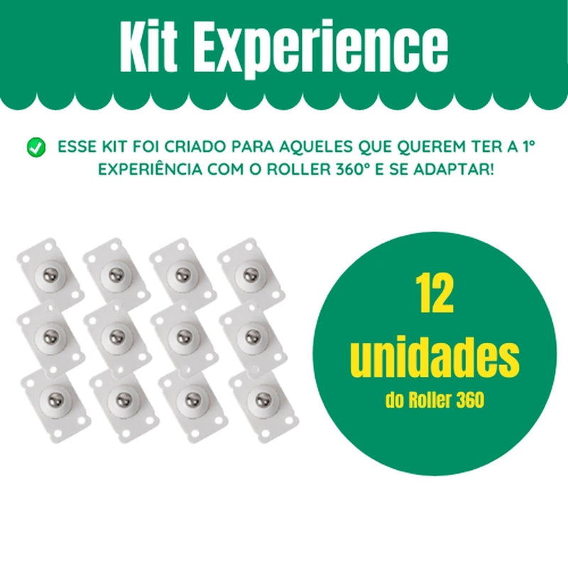 Roller 360º - Rodinhas Auto-adesivas Extra Resistentes Produtos vencedores