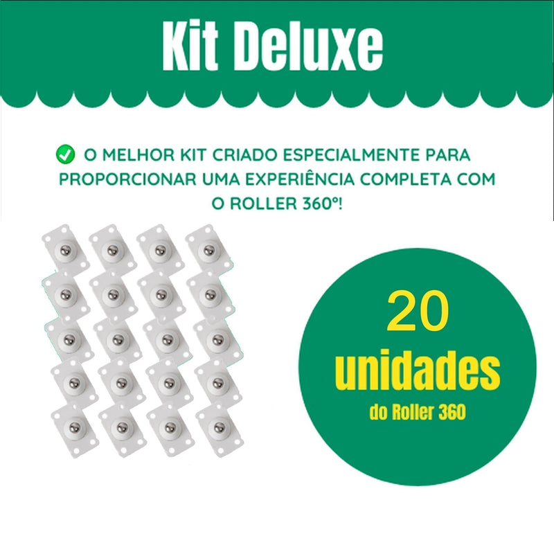 Roller 360º - Rodinhas Auto-adesivas Extra Resistentes Produtos vencedores