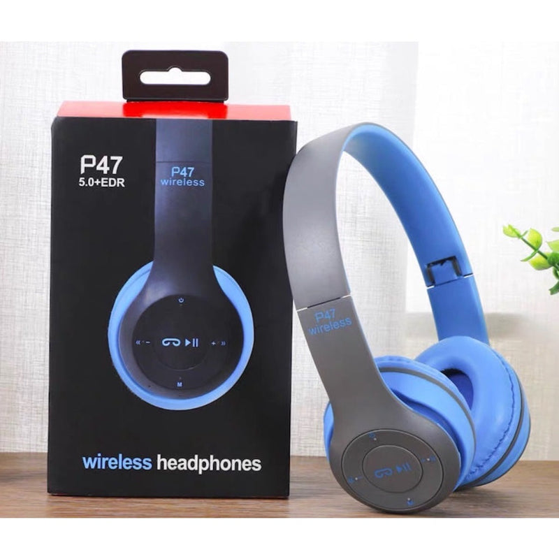 Fone P47 Headphone Sem Fio Estéreo Redução de Ruídos Bluetooth 5.0 Universal My Store