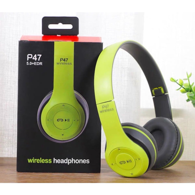 Fone P47 Headphone Sem Fio Estéreo Redução de Ruídos Bluetooth 5.0 Universal My Store